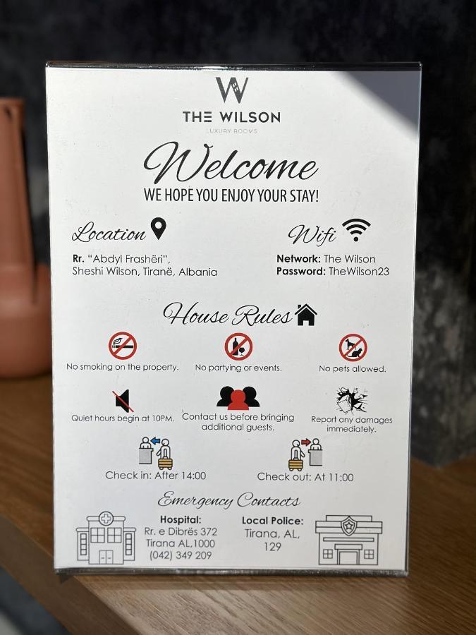 The Wilson Tirana Hotel Eksteriør billede